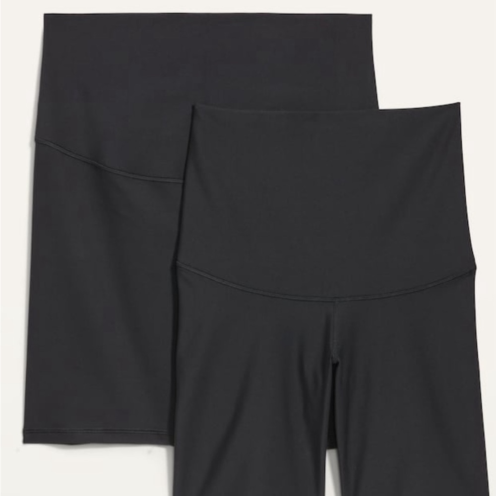 Maternity bikers shorts